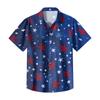 Men's Casual Short-Sleeve Collared Shirt