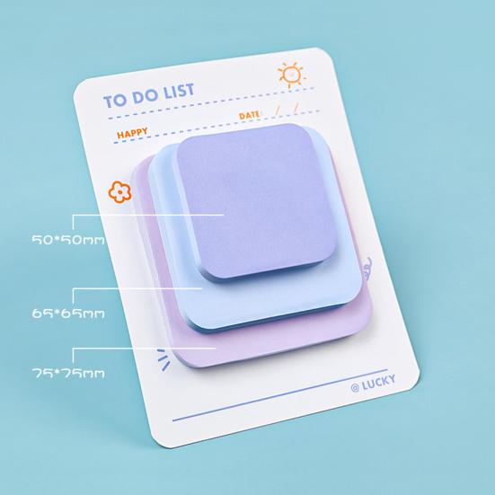 Sticky Note Self-adhesive Multifunctional Leave Message Stationery INS Memo Pad Post Stickers Office