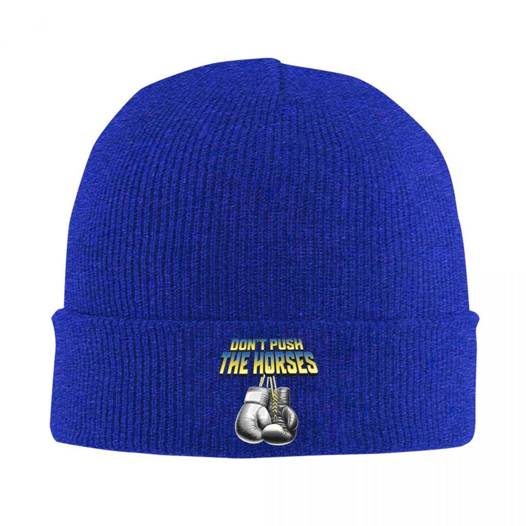 Dont Push The Horses Warm Knitted Cap Winter Knit Bonnet Hat Skullies Beanies Hip Hop Caps for Unisex