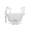 1/5pcs Hanging Plant Water Catcher Clear Plastics Plant Water Catcher Tray Outdoor Garden Flower Pot Decoration Drip Pans Tool