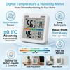 Large Display Hygrometer Innen Digitale Luftfeuchtigkeitsmesser Indoor Thermometer Humidity Monitor  Factory Price B2B