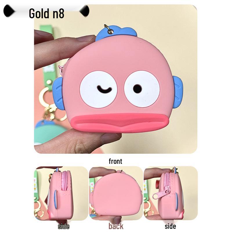 Adorable Clownfish Coin Purse & Keychain Earphone Case Pendant