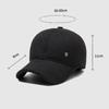 Winter Ear Protection Cotton Cap Men's Coldproof Warm Baseball Cap Middle-aged And Old Dad Cap
