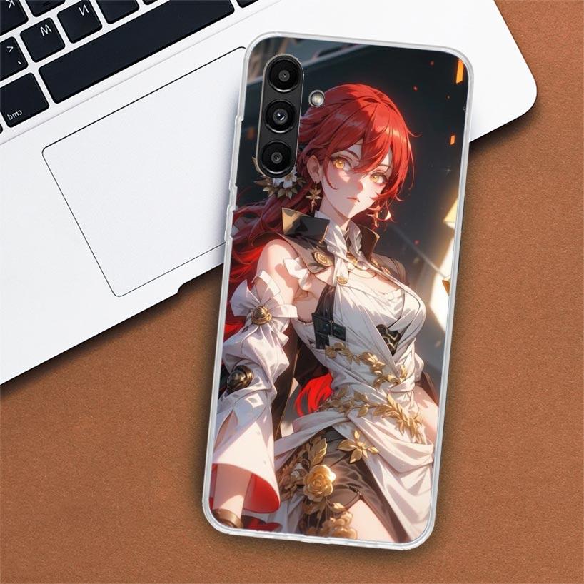 Honkai Star Rail Himeko Phone Case For Samsung Galaxy A55 A54 A53 A52 A15 A14 A13 A12 A35 A34 A33 A32 A25 A24 A23 A22 A04S A03S