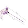 Teaser Wand Toy Stick Feather Interactive Play Funny Pet Supply
