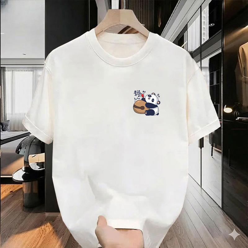 Stylish Unisexs TShirt 100 Pure Cotton Printed Pattern VintageInspired Casual Versatile Trendy HighQuality Tee