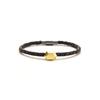 SAII Sweet Brick-6 Leather Bracelet(YG) - WOMEN