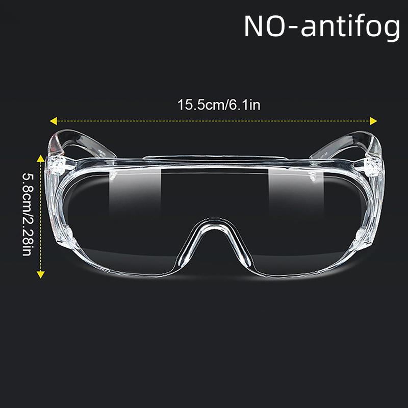 1 Pcs Full Face High-Definition Transparent Anti Fog Anti Splash Protective Mask High Transparency Goggles Nail Art Tool