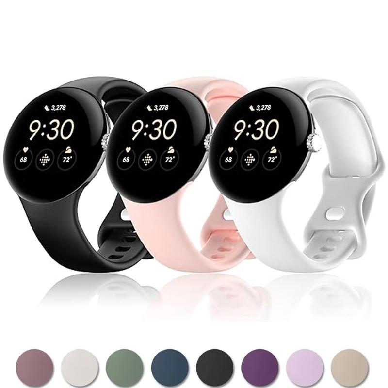 No Gap Silicone For Google Pixel Watch 2 Band Accessories Sport Smartwatch wrist Bracelet Correa Belt Pixel Watch Active strap