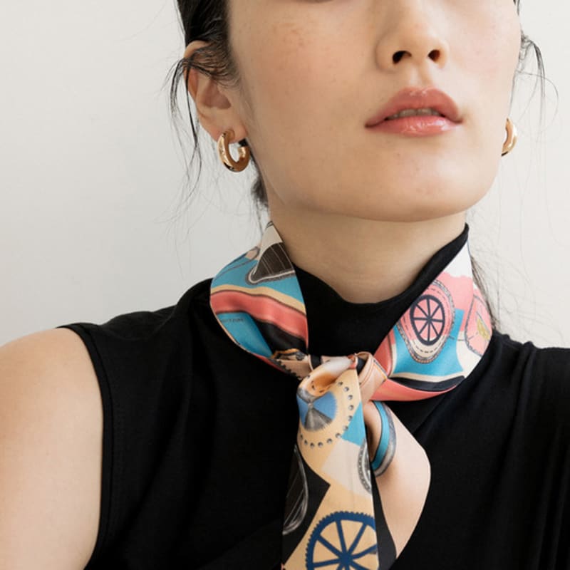 Saint Luxure Twilly Scarf Pico SL20SSTPC