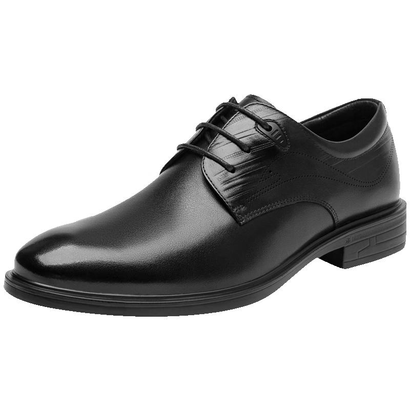 Red Dragonfly Men s Business Formal Lace-up Leather Derby Shoes 41