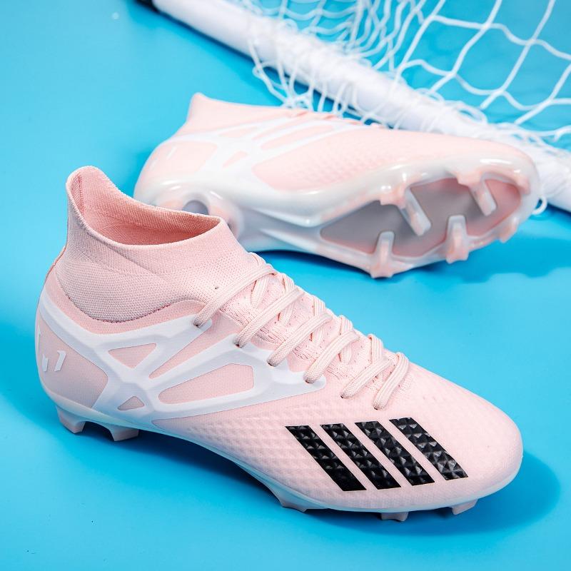 High-Top-Fußballschuhe, Fly-Woven-Socken, FG-Stollen, Jungen, Mädchen und Jugendliche, Sportschuhe für Wettkämpfe