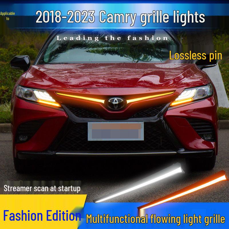 Spezielle Gitterleuchten für 2018-2023 Toyota Camry Fashion & Knight Edition 8. Generation.