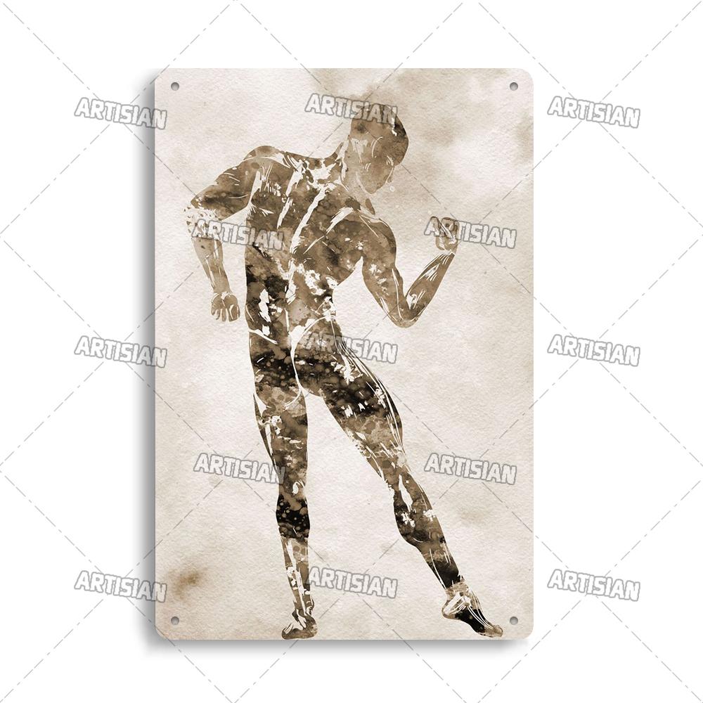 Placca Metallica Artigianale Clinica Dentista Cartello in Latta Anatomia Piatto Decorativo Medico Ospedale Chirurgia Dente Organo Ossa Nervo Cervello