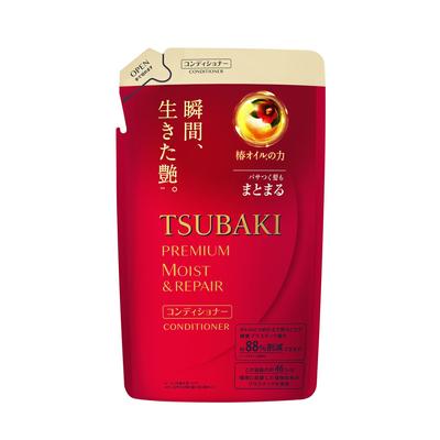 TSUBAKI Premium Moist Repair Conditioner Refill Tsubaki Shiny Moist Liquid 330ml Red Refill 330ml & [Refill] Package
