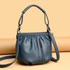 Bag 2025 New Fashion Bucket Bag Soft Leather Middle-aged and Elderly Women Hand Bag Temperament Versatile Messenger Bag