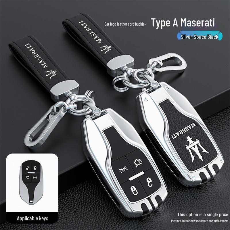 Maserati Ghibli & Levante Key Case with Metal Buckle