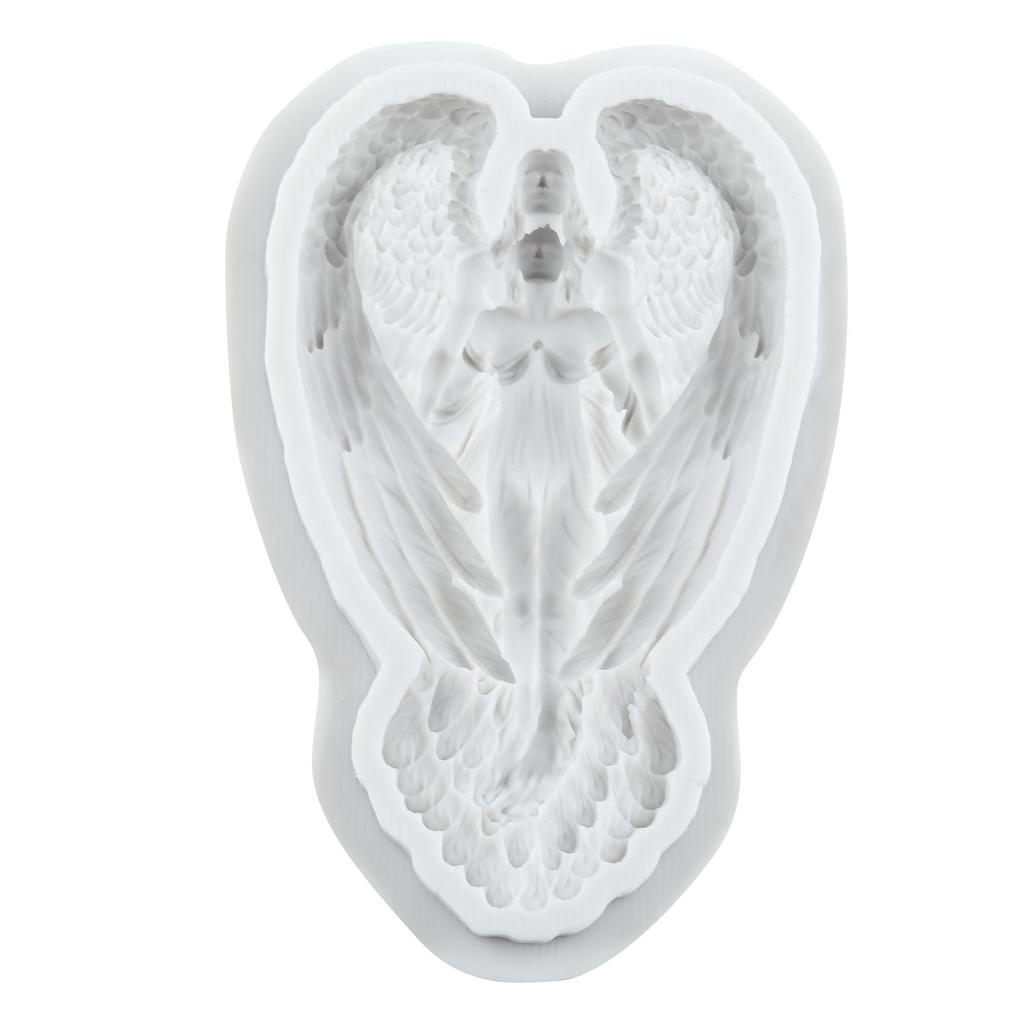 Forma silikonowa anioł Anioł Formy do fondantu Narzędzia do dekorowania ciast Topper na babeczki Cukierki Rzemiosło cukrowe Pasta gumowa Glinka polimerowa