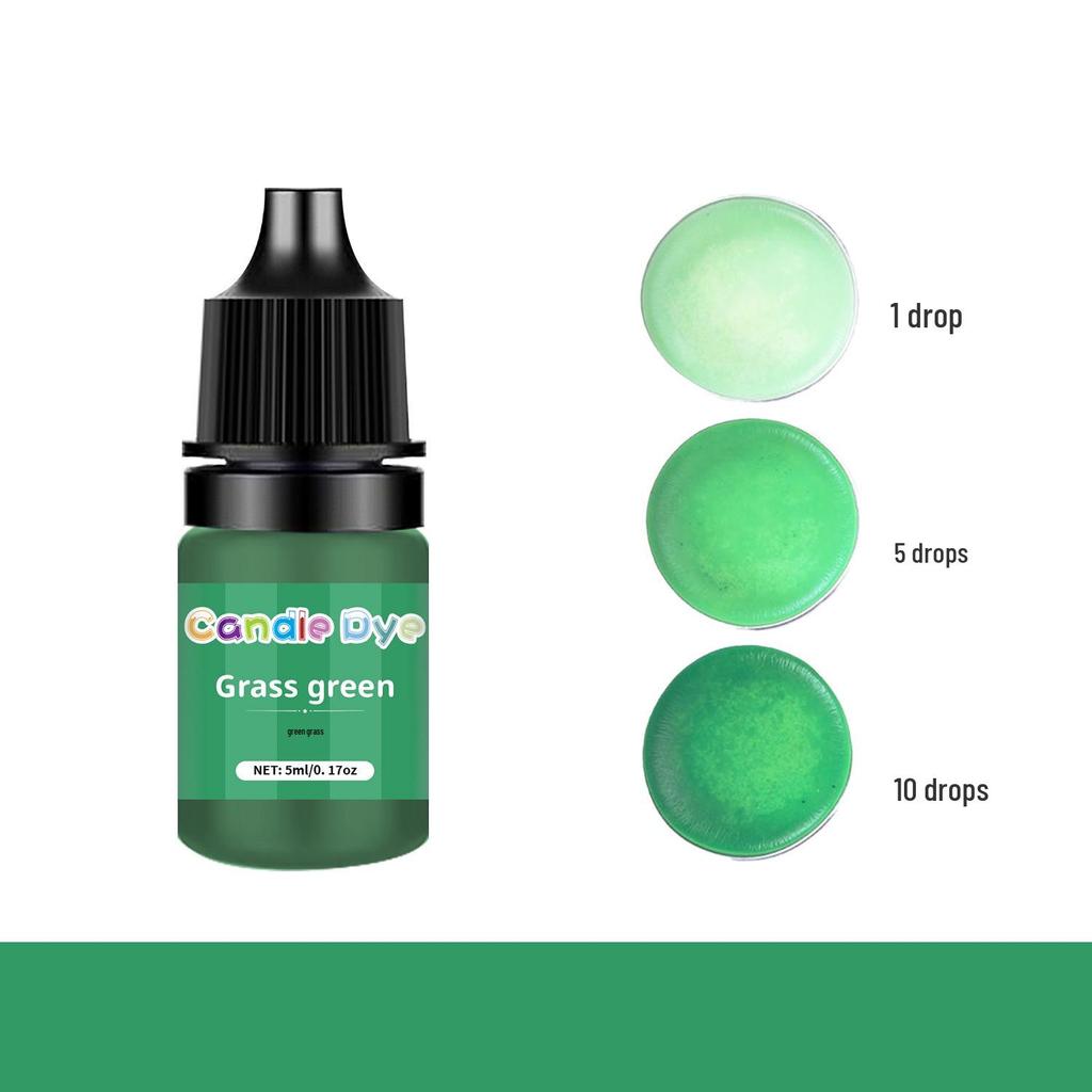 48 Color 5ML High Concentration Color Essence for Aromatherapy Candles & Handmade Soap DIY Silicone Pigment