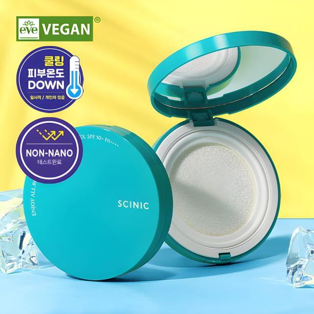SCINIC - Enjoy All Round Airy Sun Cushion EX Renewed: 25g