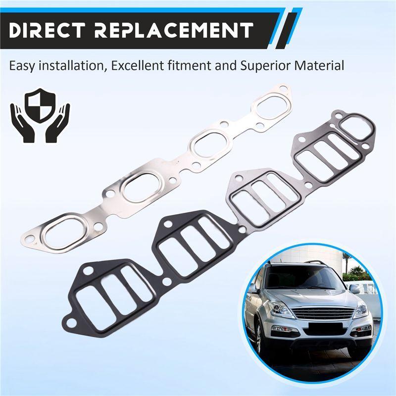 Complete Engine Overhaul Gasket Kit 6640100001/6640160000 Fit Ssangyong Actyon Kyron Rexton 2.0 D20DT Direct Replacement
