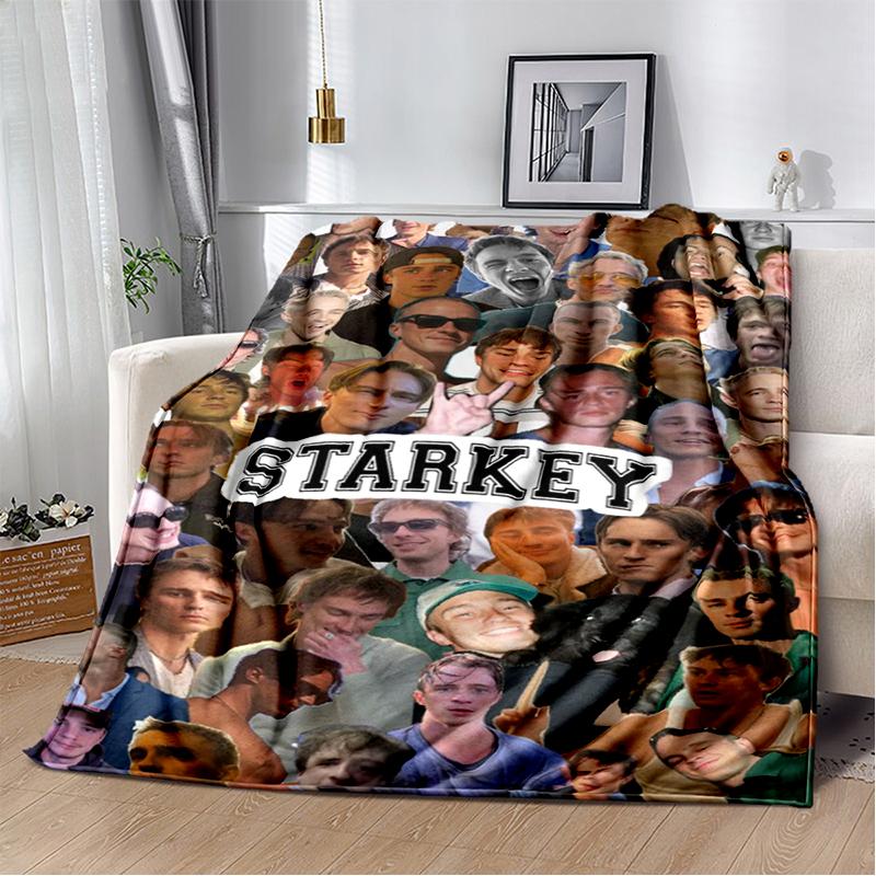 3D Drew Starkey Rafe Cameron Soft Plush Blanket,Flannel Blanket Throw Blanket for Living Room Bedroom Bed Sofa Picnic Cover Gift