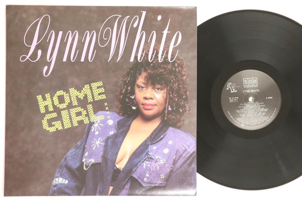 LP Record LYNN WHITE - Home Girl SOH7011 SOH 1991 US Soul/Funk Used