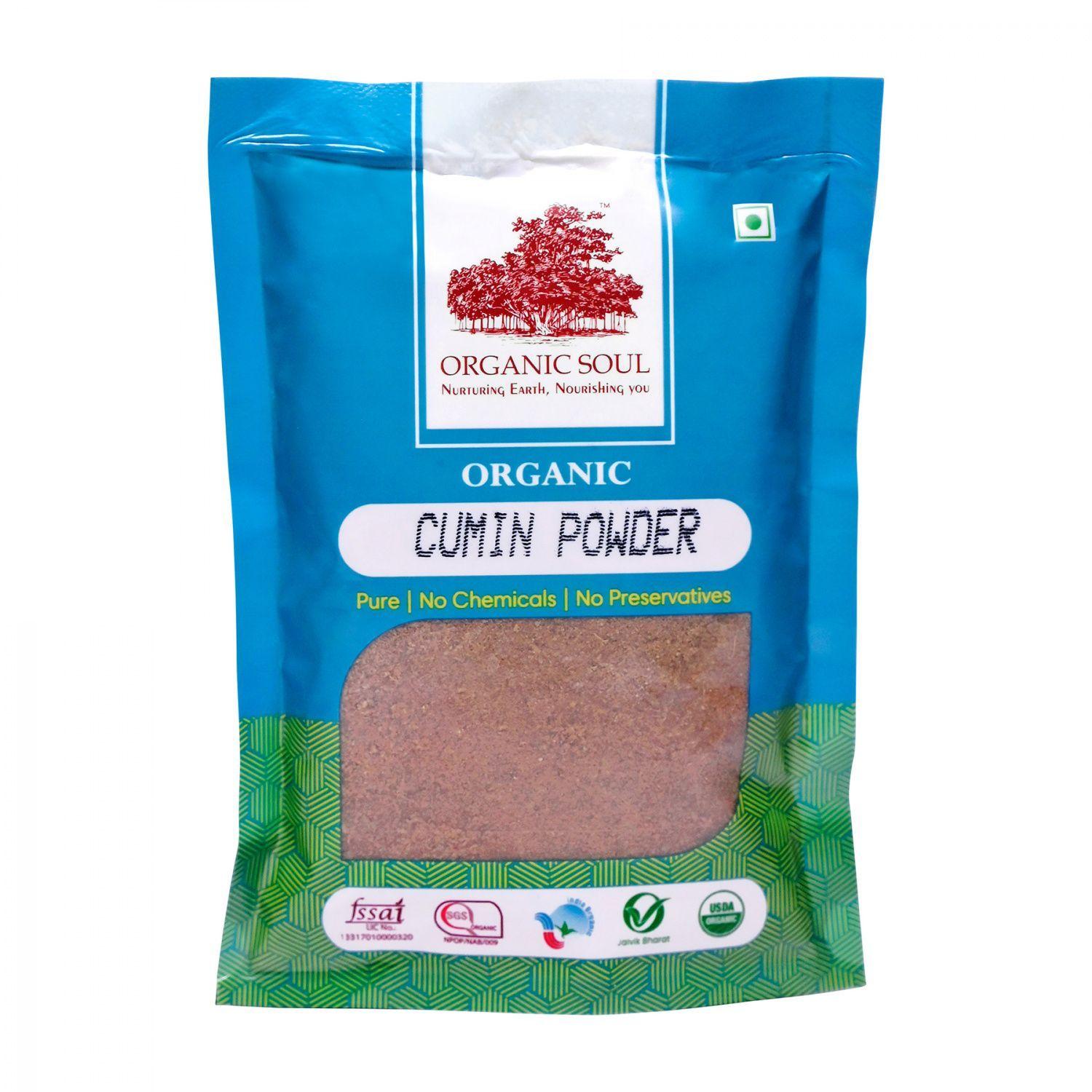 

Органічна мелена Зіра (Кумін) (100 г), Organic Cumin Powder, Organic Soul