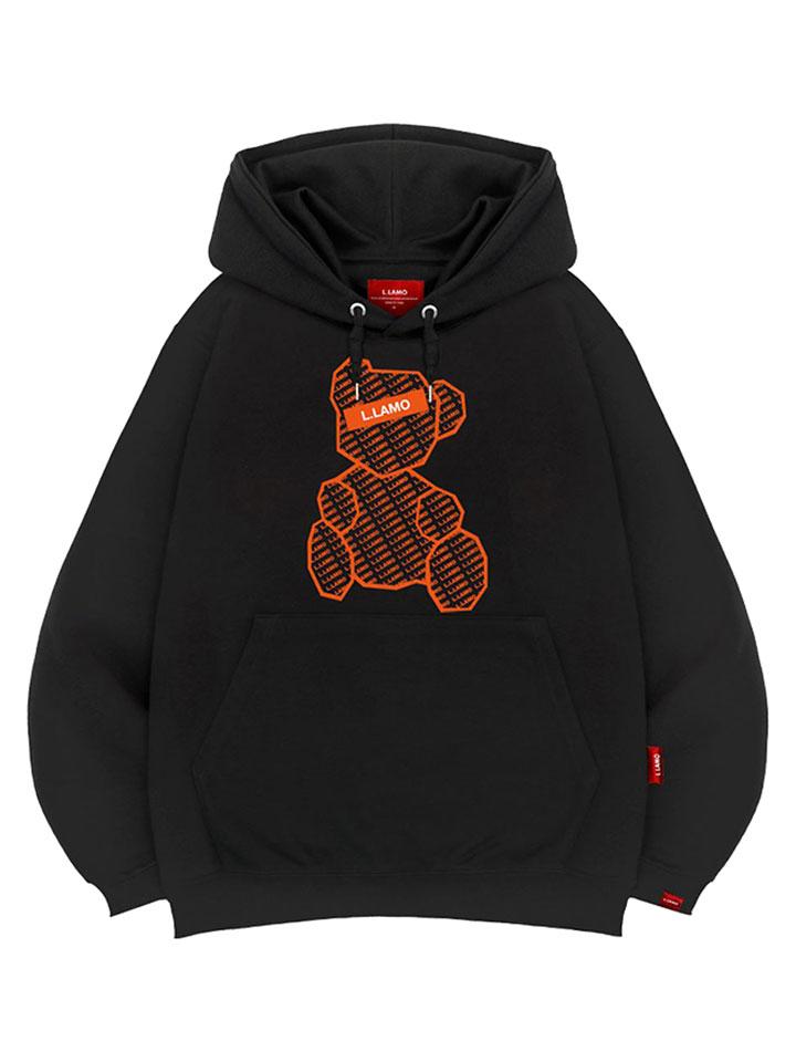 Logo Bear Hoodie Unisex Big Size M~4Xl (B Type)