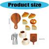 Mini Resin Bread Coffee Dollhouses Scene Accessories For Role Play Decoration And Gift Giving