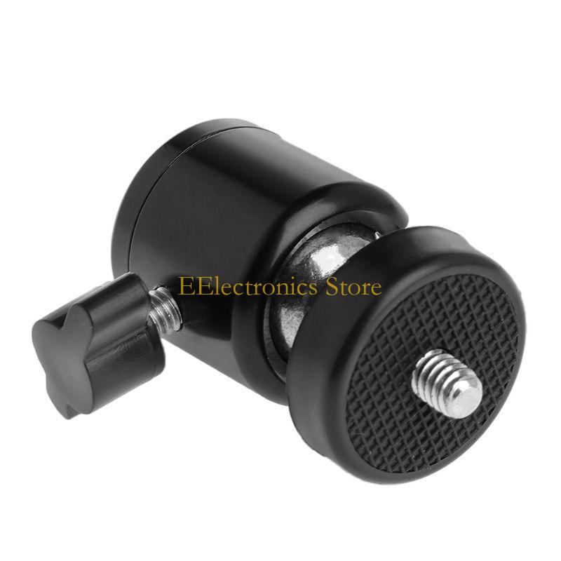 B03C 1/4" Hot Shoe Mini Ball for Head Flash Bracket Holder Mount Screw For Camera Tri