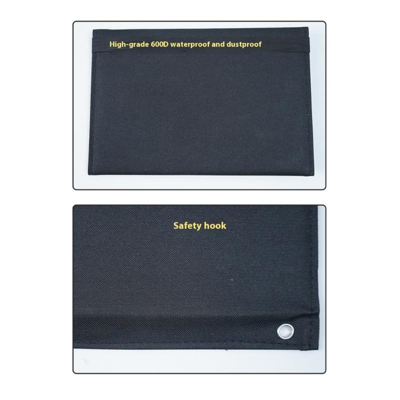 Przenośne składane urządzenie ładujące z panelem słonecznym 40W z 3 portami wyjściowymi, zewnętrzna płyta ogniw słonecznych do ładowania, na plecak