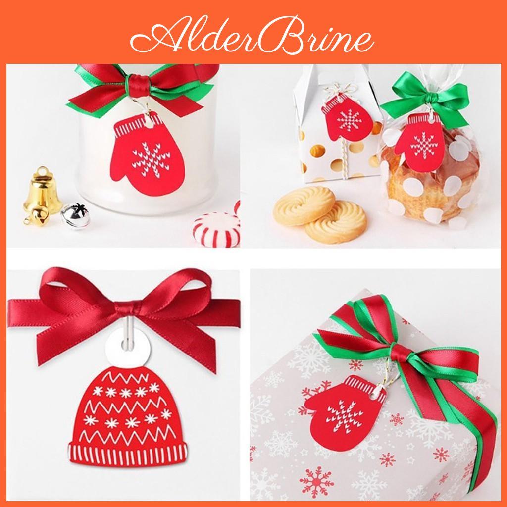 Candy Santa Tag Christmas Claus Bag Decoration Gift Hang Tags 100pcs