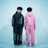 Vintage High Street Hoodie Dragon Print Loose Fit Casual Pullover Young Men Wear