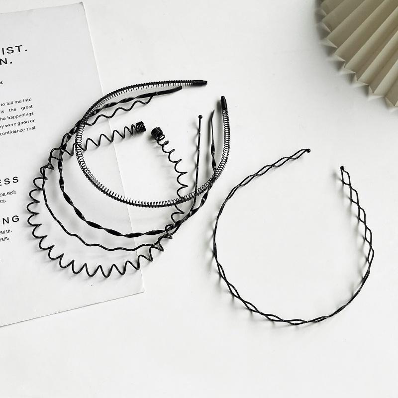 AISHG Non-slip Wash Wave Hair Bands for Women Invisible Movement Tide Simple Back Headwear Korean Hairband Girl Hair Accessories