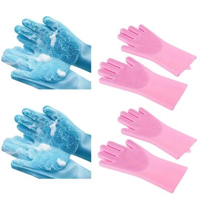 M-Modern-Cleaning Gloves Dogs Cats Bathing Shampoo Gloves Scrubbers Dishwashing Cleaner Gloves