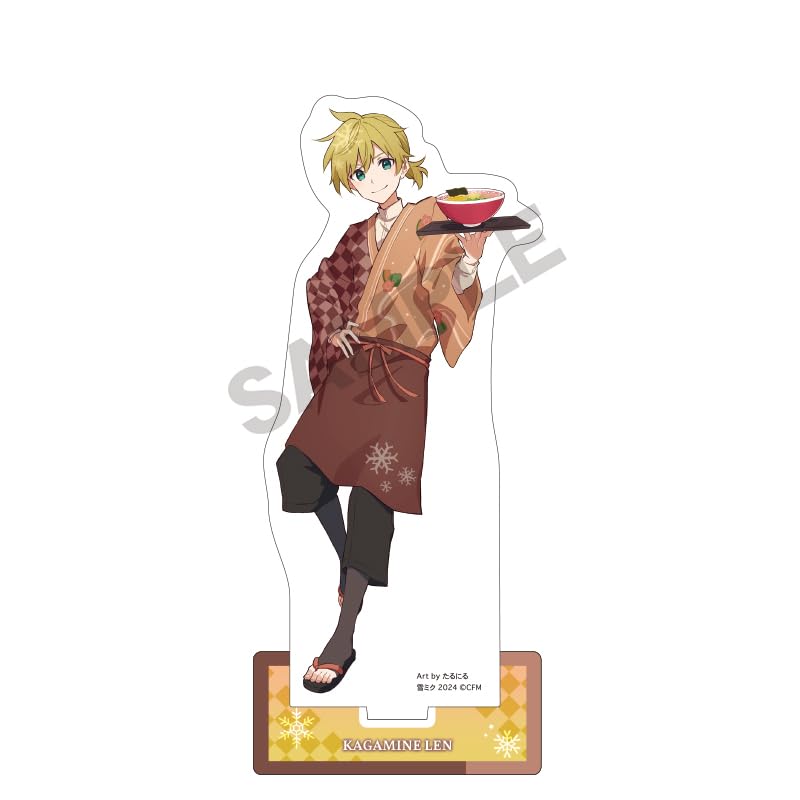 Hatsune Miku Kagamine Len Acrylic Stand SNOW MIKU 2024 &