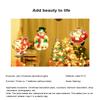 1Pc Christmas Window Decoration Hanging Lights 8 Styles LED Suction Cup Santa Claus Holiday Scene Atmosphere Decor