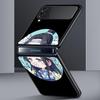 Heaven Officials Blessing TGCF Phone Case for Samsung Galaxy Z Flip 3 4 5 Black Folding Mobile Shell Hard Coque Protect Cover