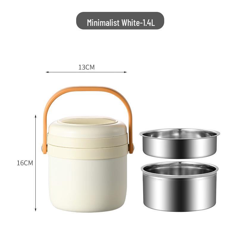 Zhi Shi 1.4L 304 Stainless Steel Insulated Food Jar