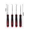 4pcs Car Pick Hook Set O Ring Oil Seal Screwdrivers Puller Remover O-Ring Seal Gasket Auto Repair Tools