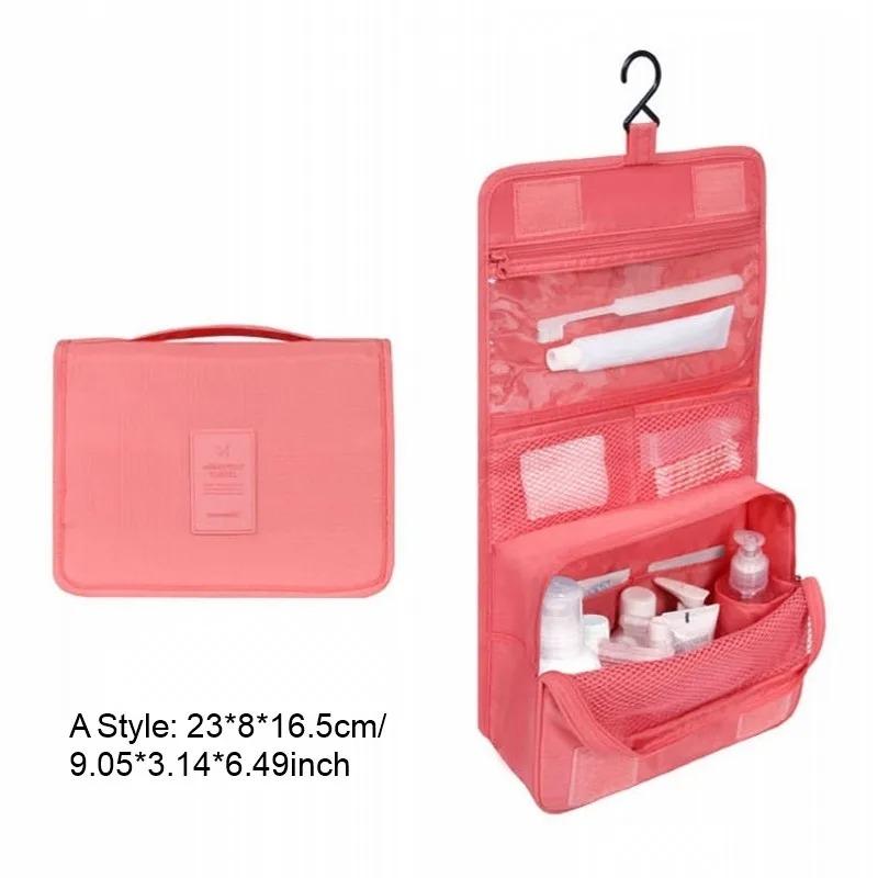 High Capacity Waterproof Travel Makeup Cosmetic Toiletries Storage Bag Ladies Beauty Neceser Organizer