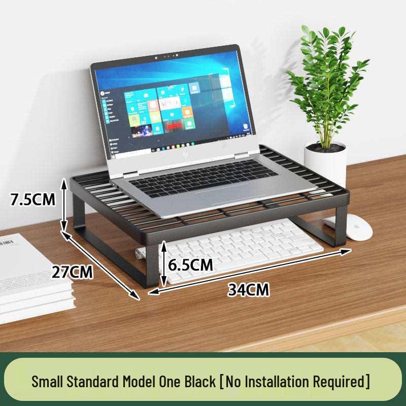 Adjustable Laptop Cooling & Storage Desk Stand