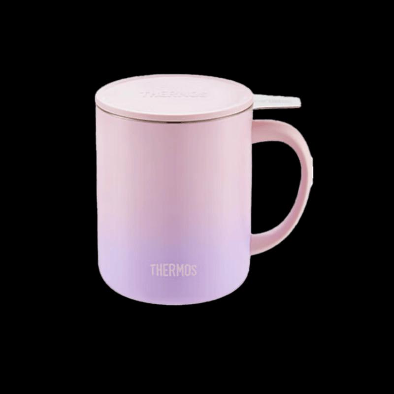 THERMOS 400ml Insulated Tea Mug with Handle and Filter