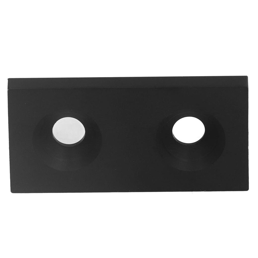 10Pcs Aluminum   End   Alloy Metal Cover Plate Linr Moving Parts 3060 Double Holes