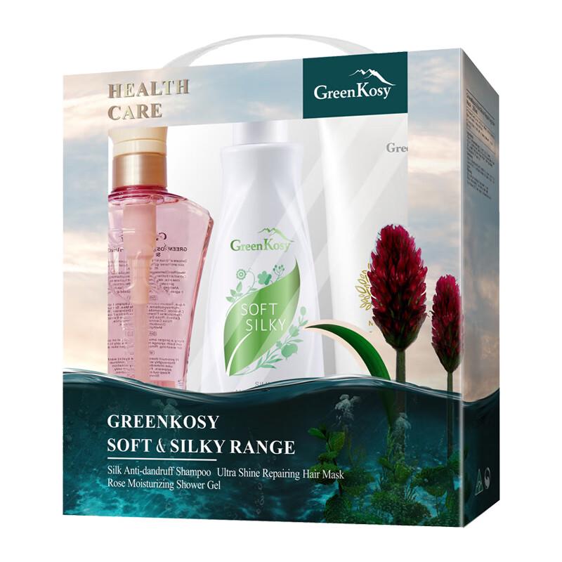 

Green Valley Soft & Smooth Anti-Dandruff Shampoo Set 700ml+280ml+500ml