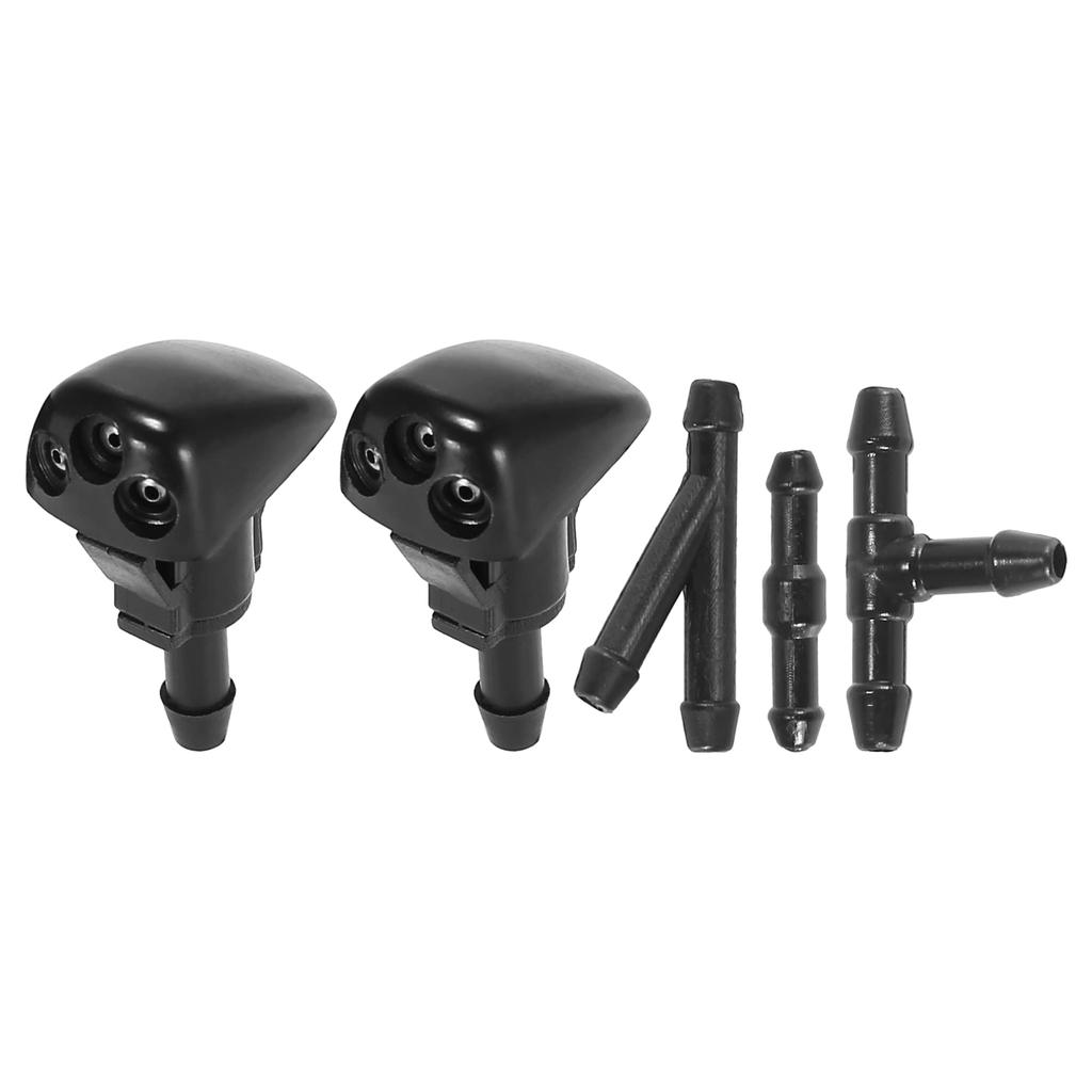 ACROPIX 10350074 Washer Nozzle, Windshield for Car Washing, Spraying, Diffusion Nozzle, Compatible with