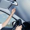 1 Piece of Car Sunshade With Heat Insulation and Sun Protection. Car Front Windshield With Suction Cup Sunshade Amagi