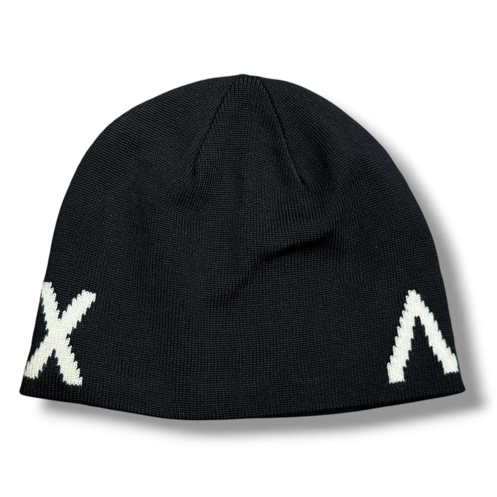 Used ARC'TERYX Word Hard Talk Beanie Knit Cap Arc'teryx X000007590 Black F (15677M)