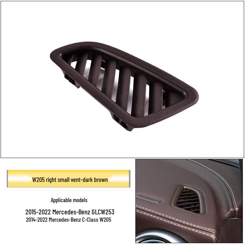 Mercedes-Benz C-Klass, E-Klass, GLC Instrumentbräda Luftventiler: W205, W212, W213 Främre instrumentpanel AC-ventiler